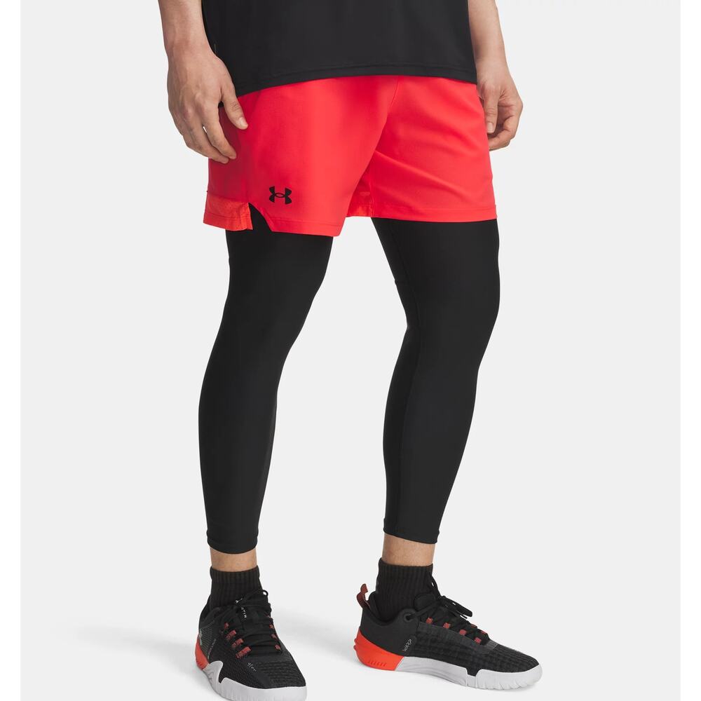 NWT Under Armour Men's UA Vanish Woven 6" Shorts in Racer Red size XL